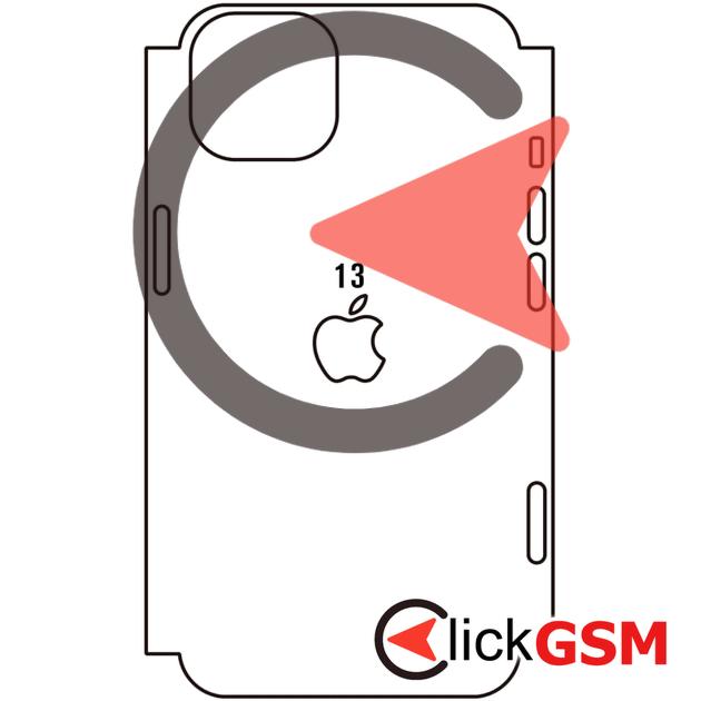 Folie Protectie Completa Spate Apple iPhone 13