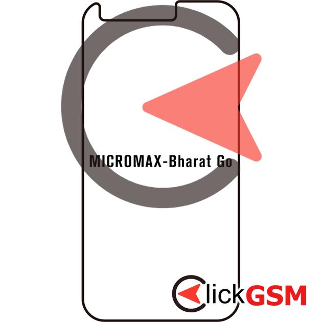 Folie Micromax Bharat Go With Cover