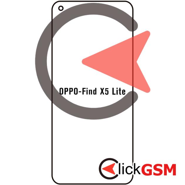 Folie Oppo Find X5 Lite With Cover