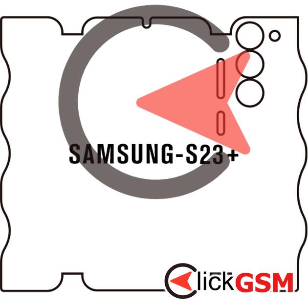 Folie Protectie Completa Spate Samsung Galaxy S23+