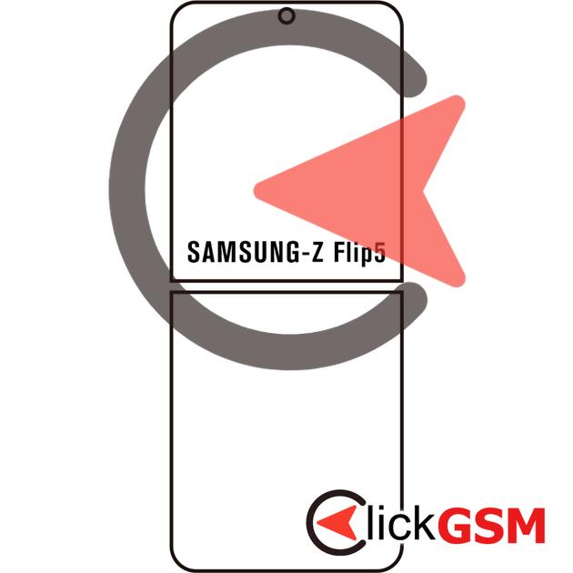 Folie Samsung Galaxy Z Flip5 With Cover 1