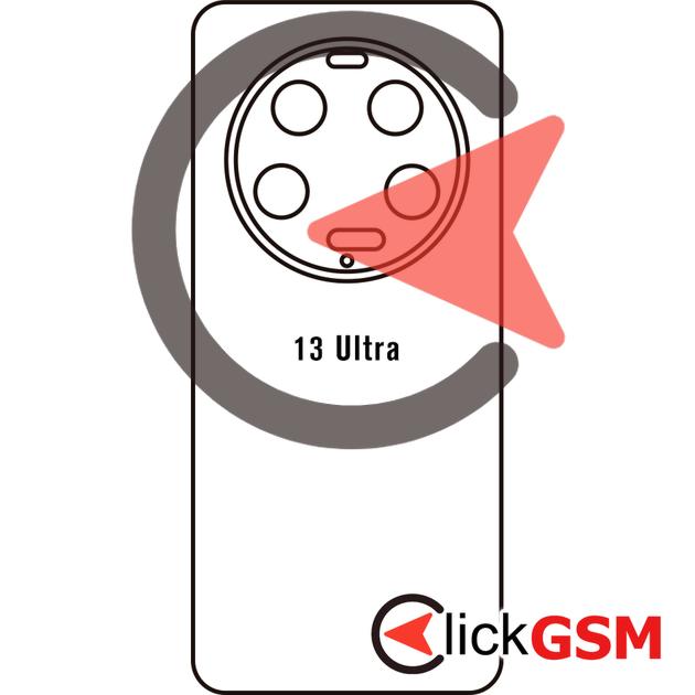 Folie Protectie Spate UV Silicon Xiaomi 13 Ultra 35w7