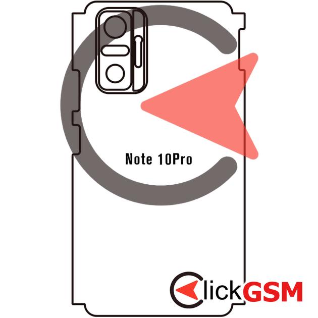 Folie Protectie Completa Spate Xiaomi Redmi Note 10 Pro