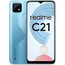 Service GSM Realme Back cover or battery cover blue for Realme C21