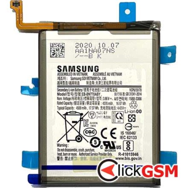 Piesa Baterie Originala Pentru Samsung Galaxy Note10 Lite 16x