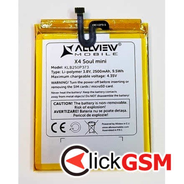 Piesa Baterie Pentru Allview X4 Soul Mini 1ud1