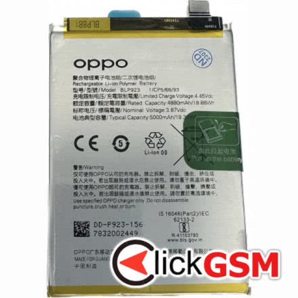 Piesa Baterie Pentru Oppo A77 5g 2w6k