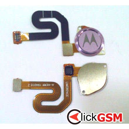 Piesa Piesa Buton Amprenta Pentru Motorola Moto G7 Power Purple 3165