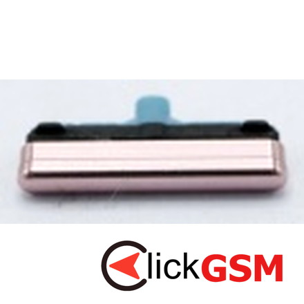 Piesa Buton Lateral Cu Butoane Volum Buton Pornire Pentru Samsung Galaxy S21 5g Roz Inz