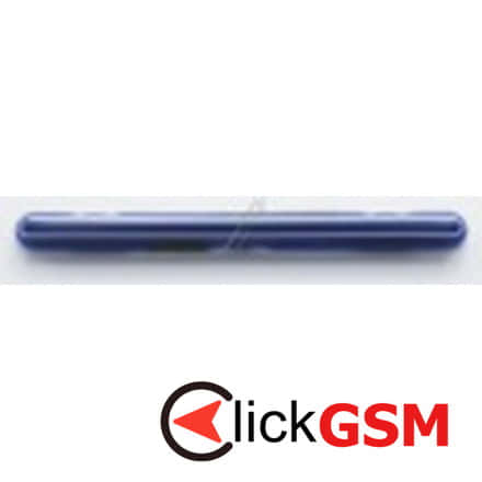 Piesa Buton Lateral Cu Butoane Volum Pentru Samsung Galaxy A70 Albastru Zsf