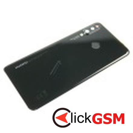 Piesa Capac Spate Cu Buton Amprenta Pentru Huawei P30 Lite Negru 7oq