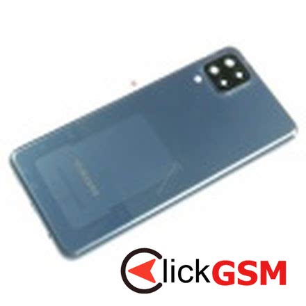 Piesa Piesa Capac Spate Cu Buton Pornire Buton Amprenta Pentru Samsung Galaxy A12 Albastru Ixq