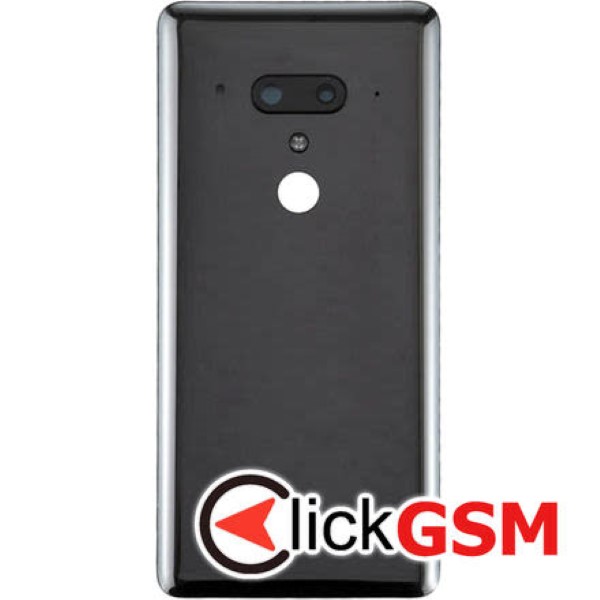 Capac Spate cu Geam Camera Negru HTC U12+ 21co
