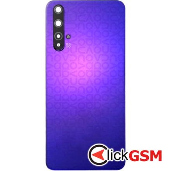 Piesa Capac Spate Cu Geam Camera Pentru Huawei Nova 5t Purple 2c7a