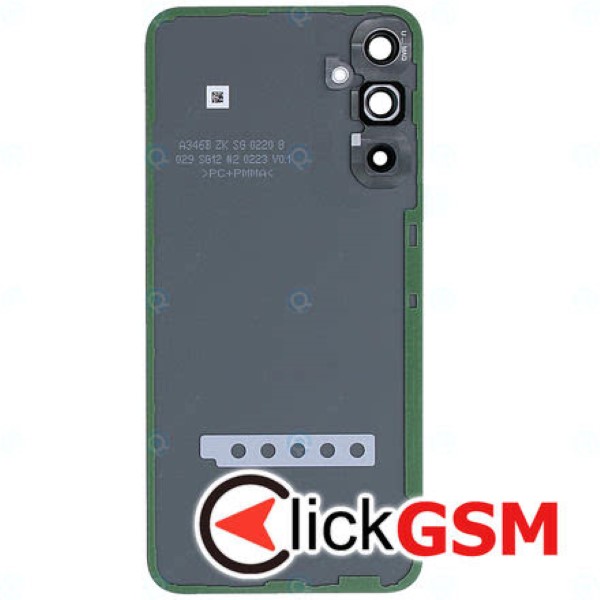 Piesa Capac Spate Cu Geam Camera Pentru Samsung Galaxy A34 5g Negru 2cmm