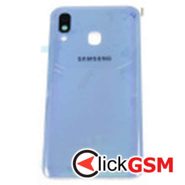 Piesa Capac Spate Cu Geam Camera Pentru Samsung Galaxy A40 Albastru 6rv