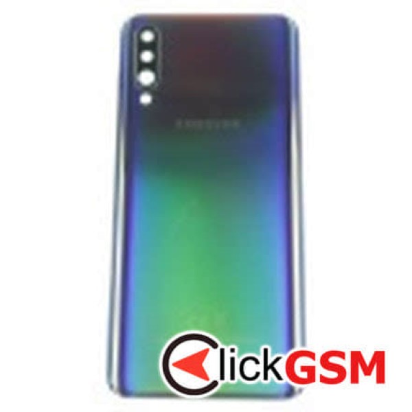 Piesa Piesa Capac Spate Cu Geam Camera Pentru Samsung Galaxy A50 Negru 6dd