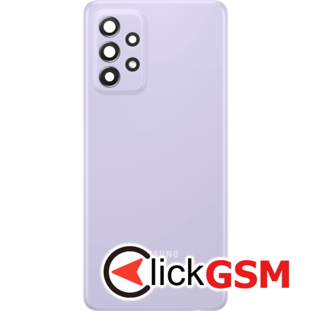 Piesa Capac Spate Cu Geam Camera Pentru Samsung Galaxy A52 5g Mov Q9d