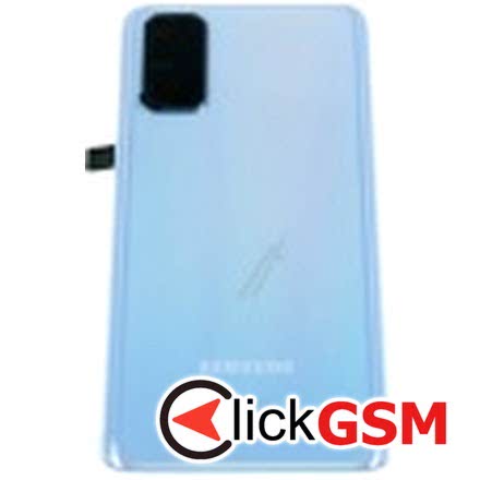 Piesa Capac Spate Cu Geam Camera Pentru Samsung Galaxy S20 Albastru 7tm