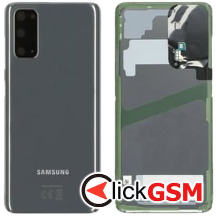 Piesa Capac Spate Cu Geam Camera Pentru Samsung Galaxy S20 Auriu 2hj9