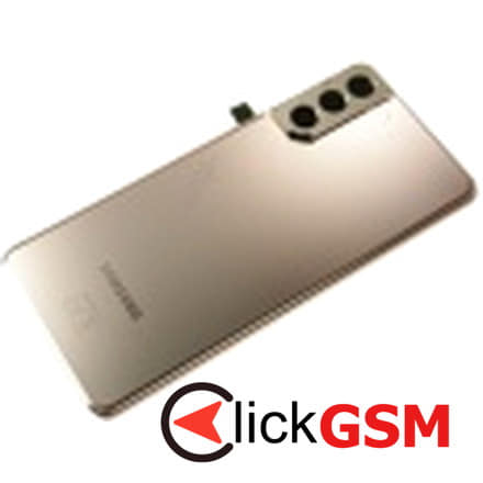 Piesa Capac Spate Cu Geam Camera Pentru Samsung Galaxy S21+ 5g Auriu Ixd