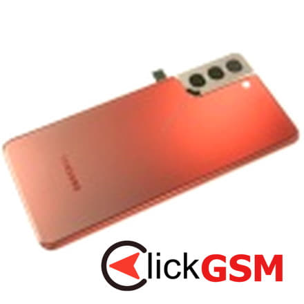 Piesa Capac Spate Cu Geam Camera Pentru Samsung Galaxy S21+ 5g Rosu Ixb