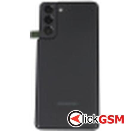 Piesa Capac Spate Cu Geam Camera Pentru Samsung Galaxy S21 5g Gri 2gj4