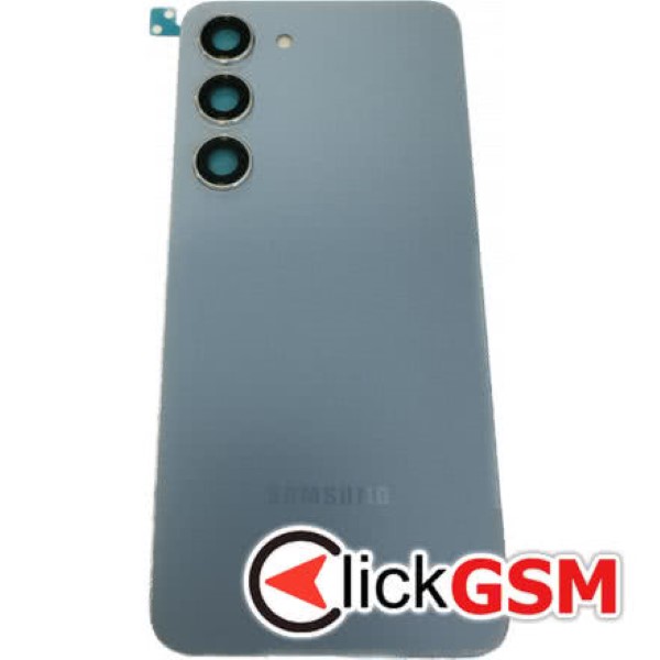 Piesa Capac Spate Cu Geam Camera Pentru Samsung Galaxy S23 Blue 2er8