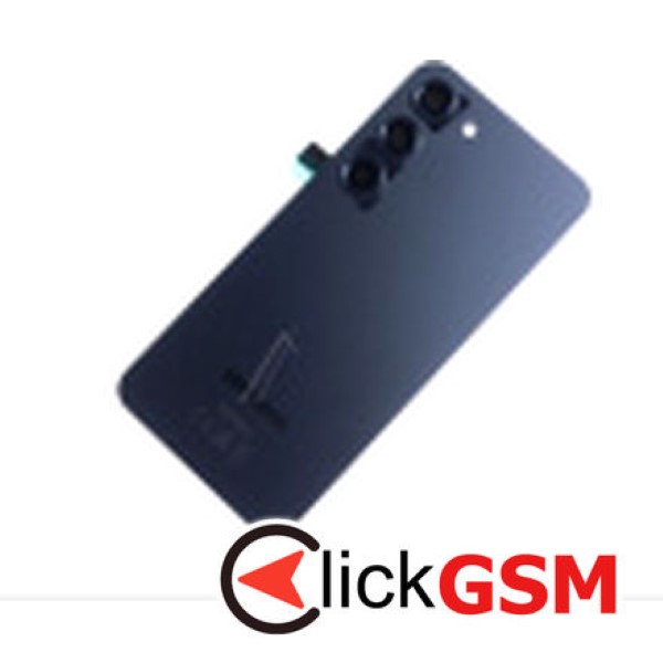 Piesa Capac Spate Cu Geam Camera Pentru Samsung Galaxy S23 Negru 27ta