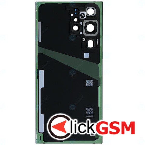 Piesa Capac Spate Cu Geam Camera Pentru Samsung Galaxy S23 Ultra Graphite 28e0