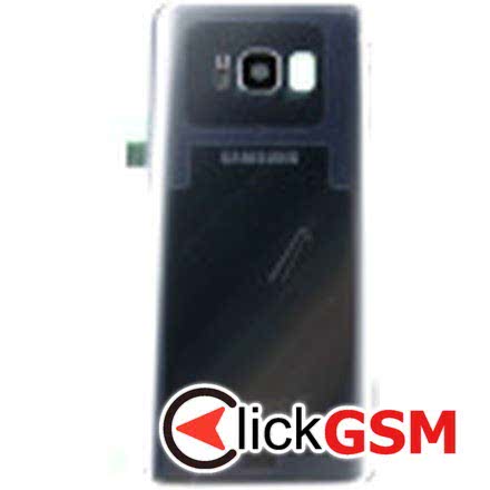 Piesa Capac Spate Cu Geam Camera Pentru Samsung Galaxy S8 Argintiu 66m