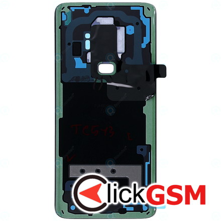 Piesa Capac Spate Cu Geam Camera Pentru Samsung Galaxy S9+ Albastru 136f