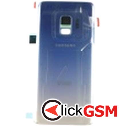 Piesa Piesa Capac Spate Cu Geam Camera Pentru Samsung Galaxy S9 Albastru 7ae