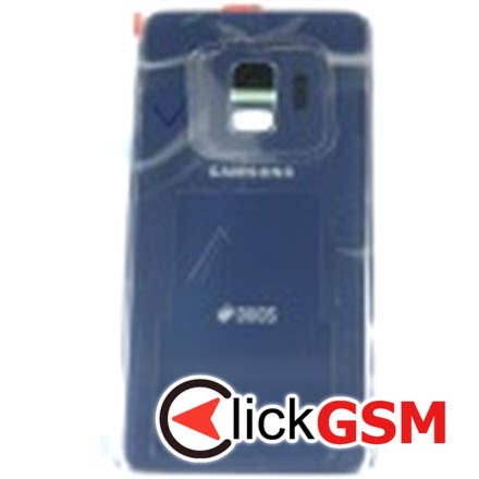 Piesa Piesa Capac Spate Cu Geam Camera Pentru Samsung Galaxy S9 Albastru 7hb