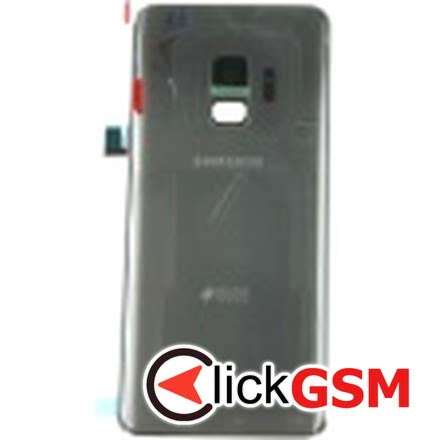 Piesa Capac Spate Cu Geam Camera Pentru Samsung Galaxy S9 Gri 69n