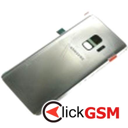 Piesa Piesa Capac Spate Cu Geam Camera Pentru Samsung Galaxy S9 Gri 75z