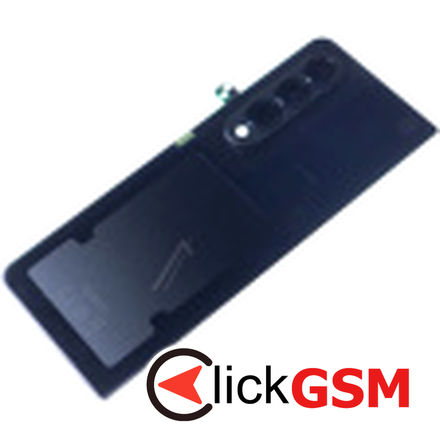 Piesa Capac Spate Cu Geam Camera Pentru Samsung Galaxy Z Fold4 Negru 1wfo