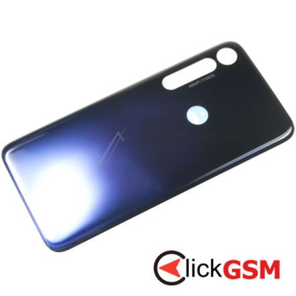 Piesa Piesa Capac Spate Cu Nfc Pentru Motorola Moto G8 Plus Albastru 6cg