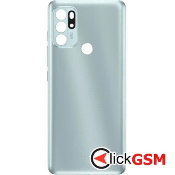 Piesa Capac Spate Pentru Motorola Moto G60s Argintiu 2x5f