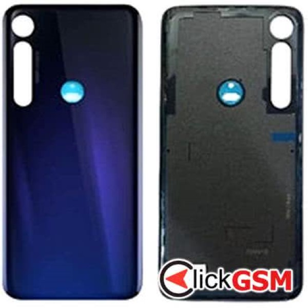 Piesa Capac Spate Pentru Motorola Moto G8 Plus Albastru 1mem