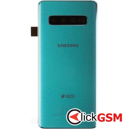 Piesa Piesa Capac Spate Pentru Samsung Galaxy S10 Albastru 1uq9