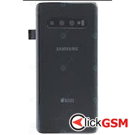 Piesa Piesa Capac Spate Pentru Samsung Galaxy S10 Negru 1uq3