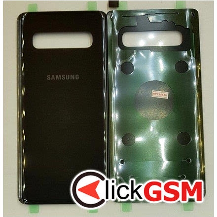 Piesa Piesa Capac Spate Pentru Samsung Galaxy S10 Negru 1vll
