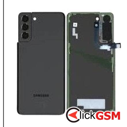 Piesa Piesa Capac Spate Pentru Samsung Galaxy S21+ 5g Negru 1vhy