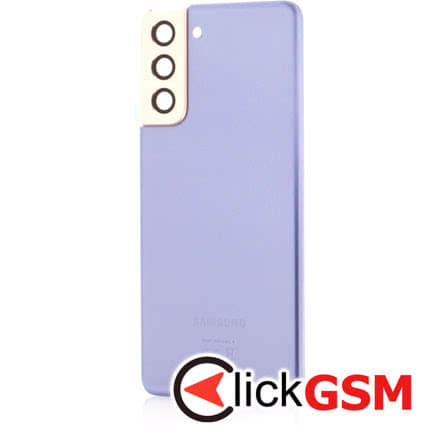 Piesa Piesa Capac Spate Pentru Samsung Galaxy S21 5g Violet Aks