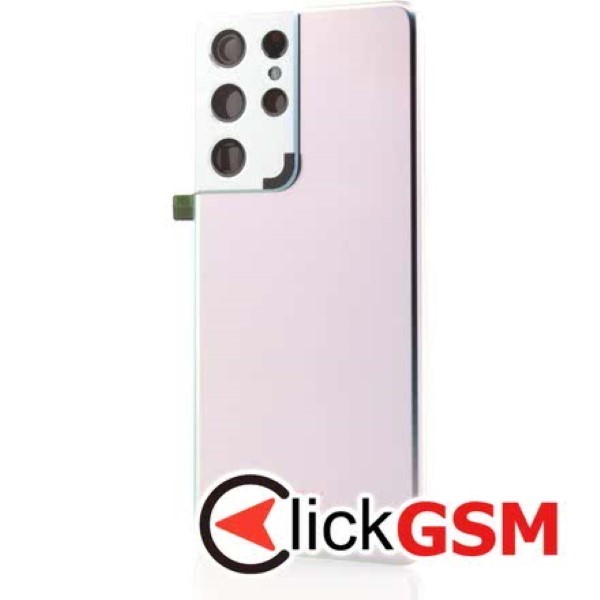 Piesa Capac Spate Pentru Samsung Galaxy S21 Ultra 5g Argintiu Alr