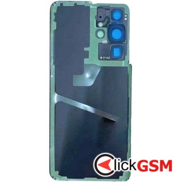 Piesa Piesa Capac Spate Pentru Samsung Galaxy S21 Ultra 5g Negru 1vj7