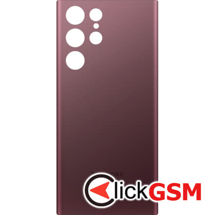 Piesa Capac Spate Pentru Samsung Galaxy S22 Ultra Rosu 1nkd