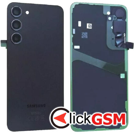Piesa Capac Spate Pentru Samsung Galaxy S23+ Negru 344q