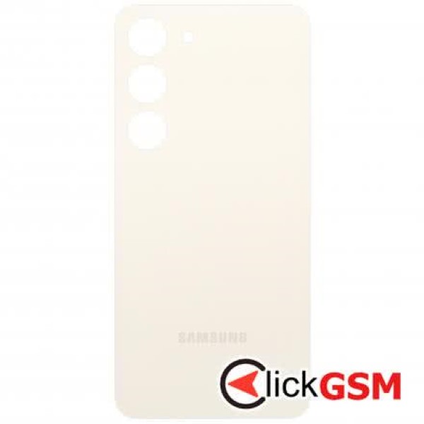Piesa Piesa Capac Spate Pentru Samsung Galaxy S23 Alb 2x4q